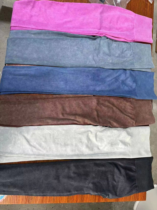 Hot Sale Sexy Leggings Fitness Women Acid Washed Seamless Sport Peach Hip Scrunch Butt High Waist Yoga Pants