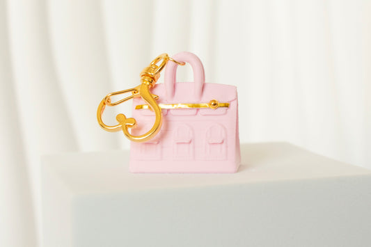 Pink Bag Charm