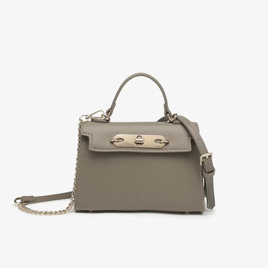 The 2023 New Chic Handbag for Women Is a Trendy, Niche Versatile Mini H-Held Bag with a Chain a Single-Shoulder