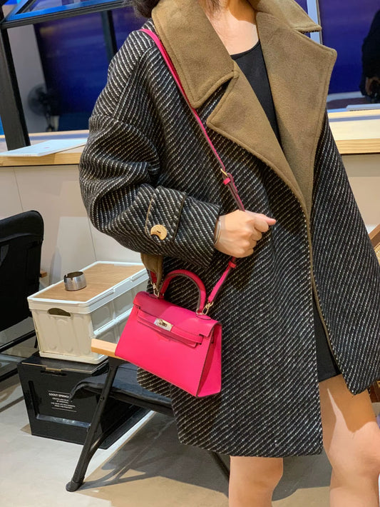 High-End Mini Crossbody PU Handbag for Women New Fashion All-Match Shoulder Bag Fashion Classic Shoulder Bag Handbag