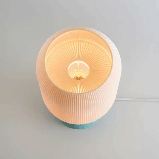 Aura Ribbed Glow Table Lamp